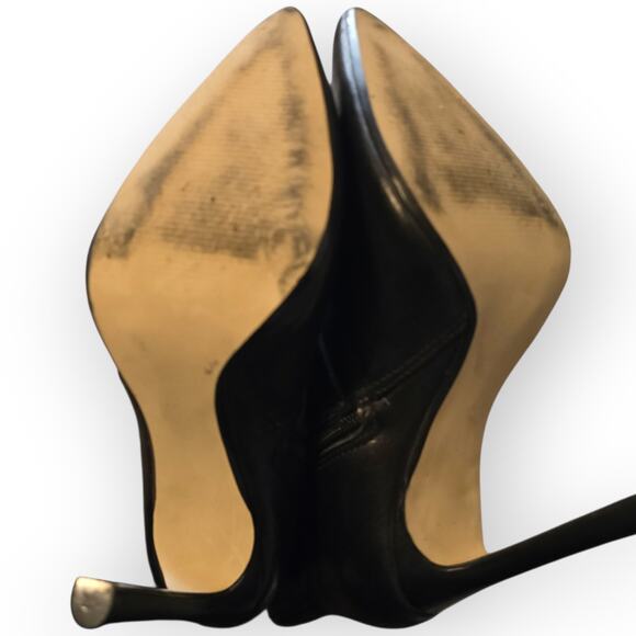 GWZIA Womens Heeled Leather Boots Size 7.5 Made In Brazil - Picture 4 of 5